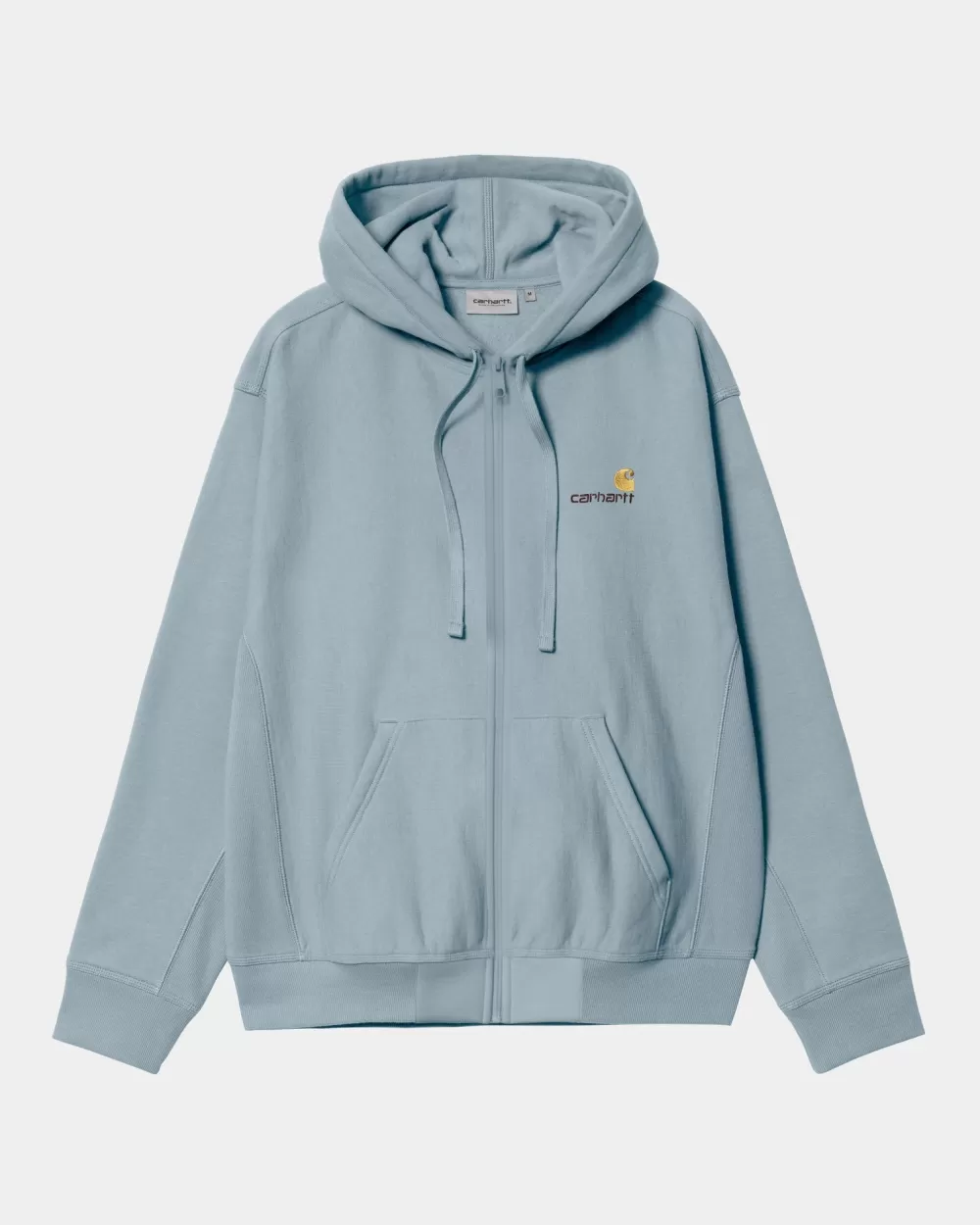 Best Jack Met Amerikaans Script En Capuchon | Matblauw Heren Zweet