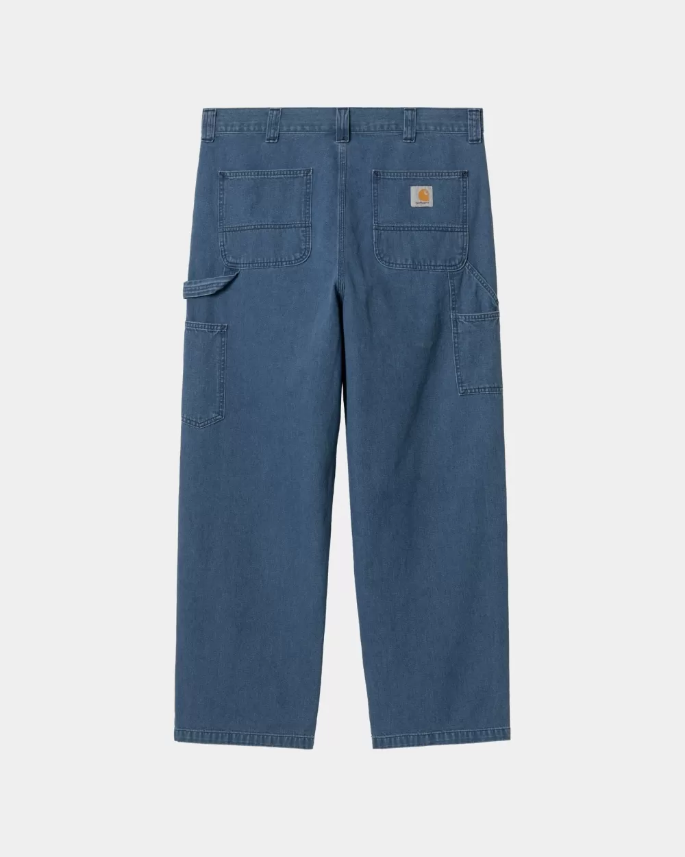 Shop Og Losse Pasvorm Enkele Kniebroek | Blauw (Zware Stone Wash) Heren Broek