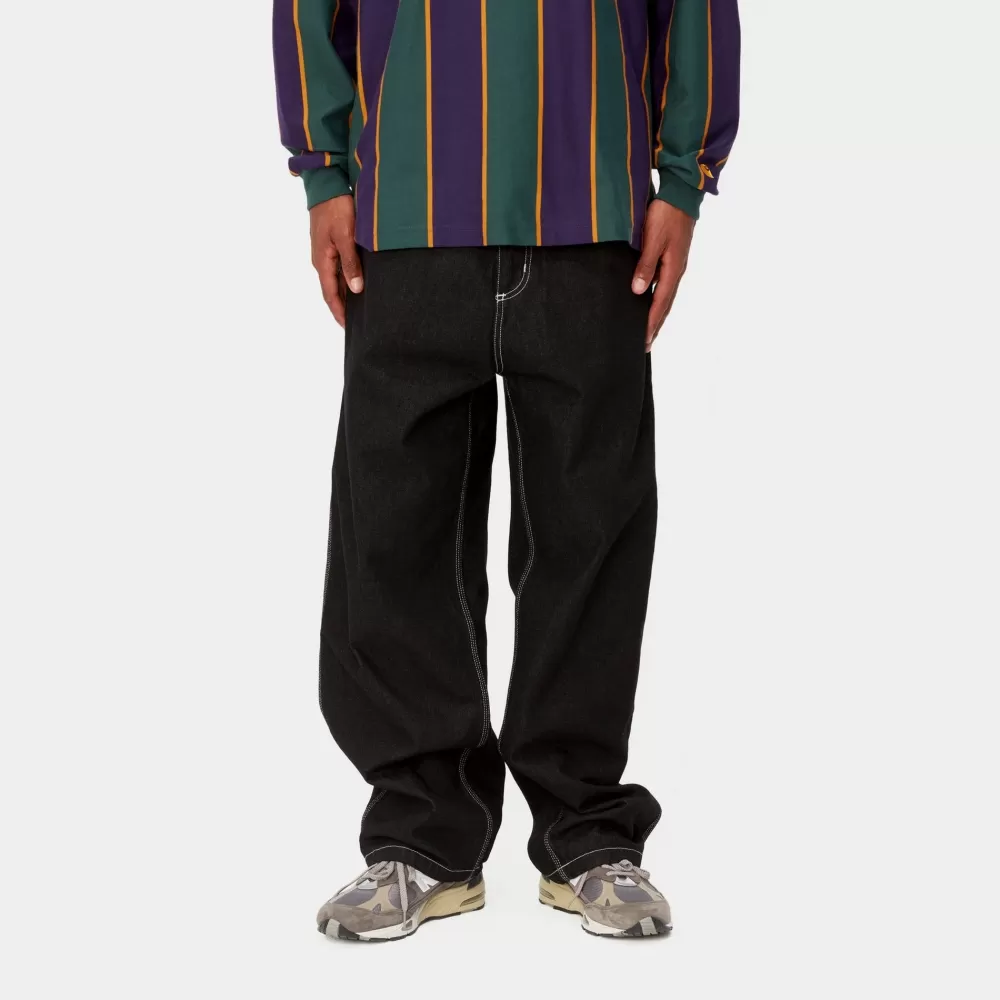 Cheap Og Losse Pasvorm Enkele Kniebroek - Norco Denim | Zwart (Een Wasbeurt) Heren Broek