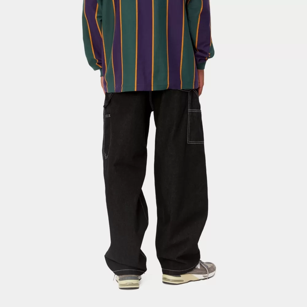 Cheap Og Losse Pasvorm Enkele Kniebroek - Norco Denim | Zwart (Een Wasbeurt) Heren Broek
