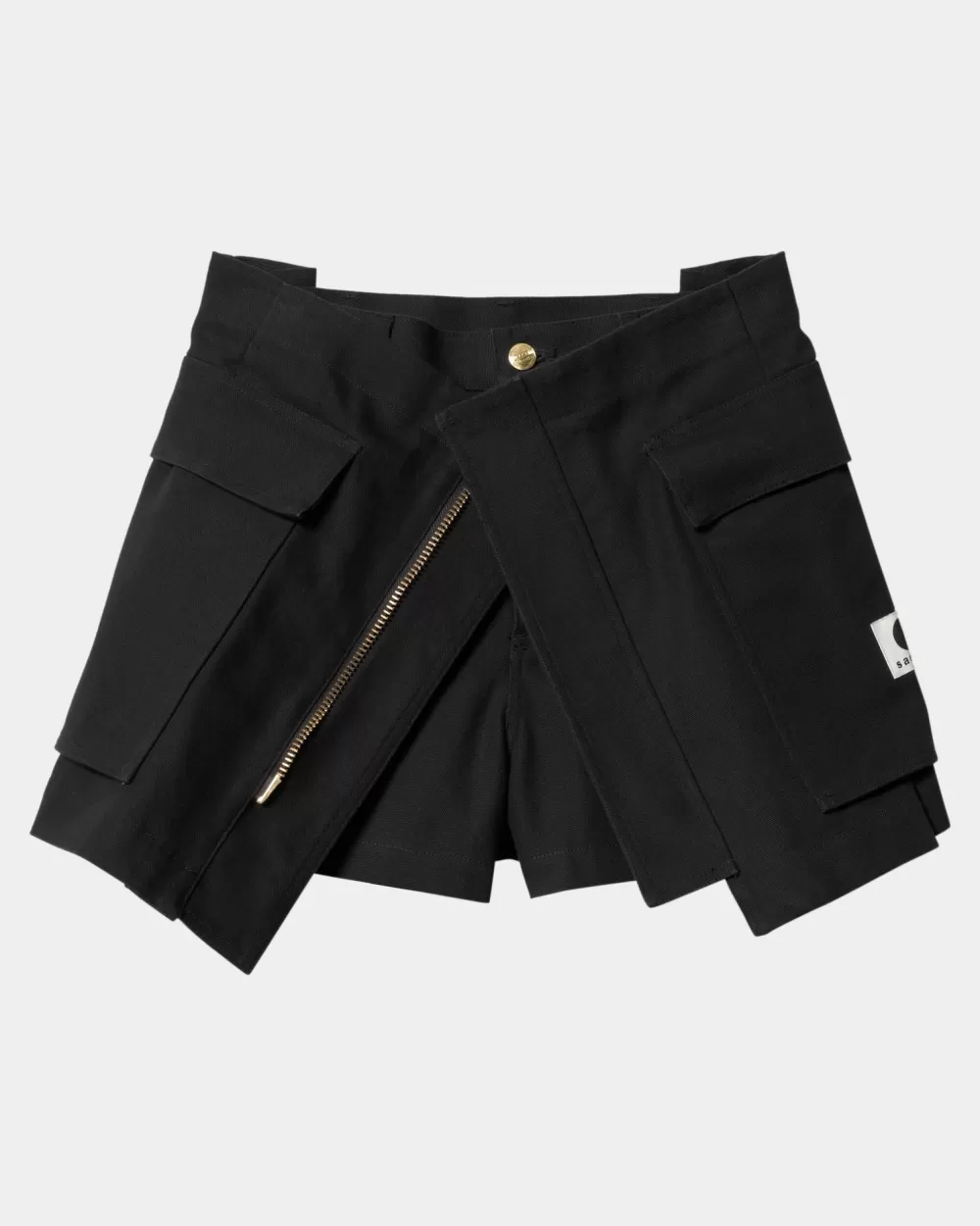 New Sacai X Duckshort Voor Dames | Zwart Vrouwen Korte Broek