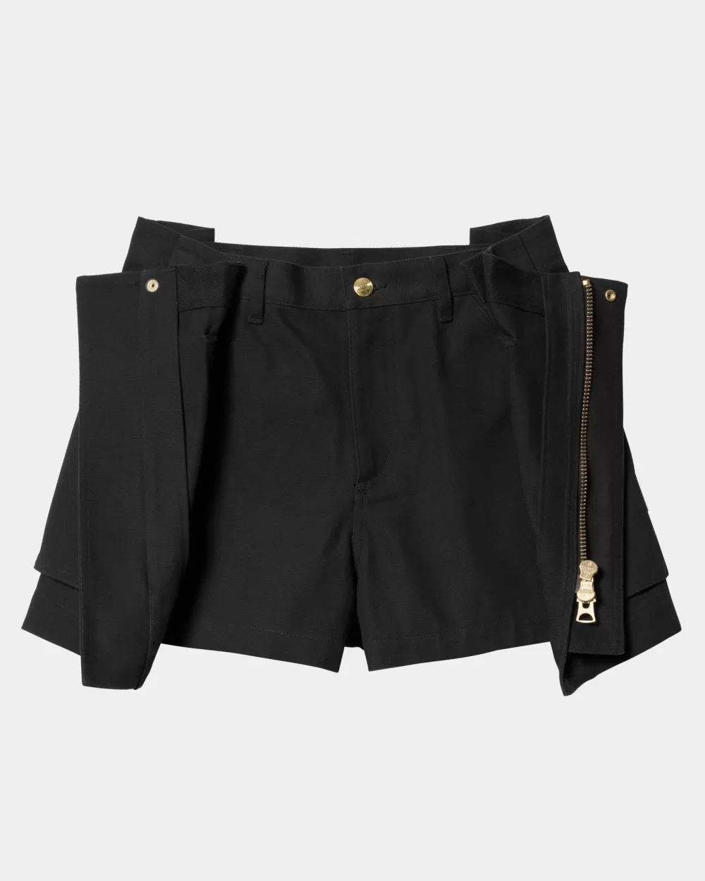 New Sacai X Duckshort Voor Dames | Zwart Vrouwen Korte Broek