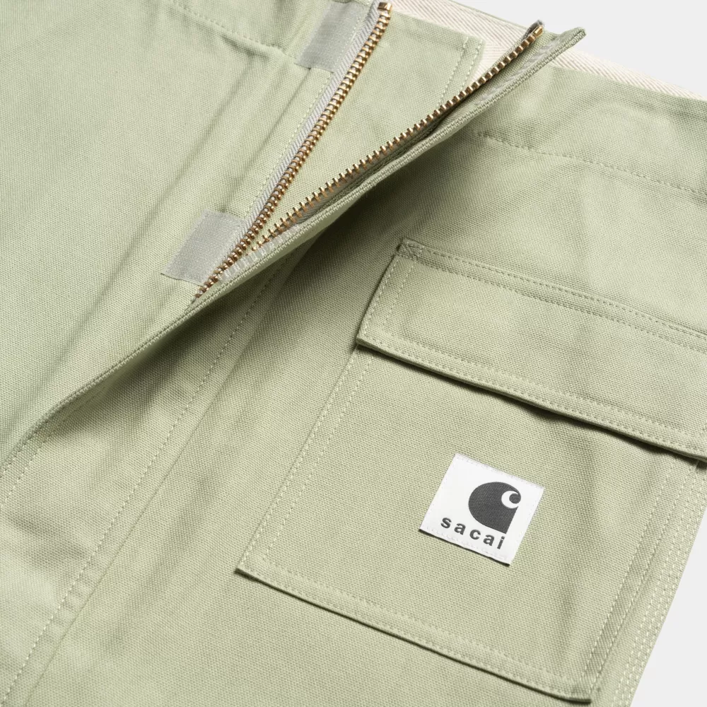 Sale Sacai X Eendrok Voor Dames | Licht Groen Vrouwen Jurken En Rokken