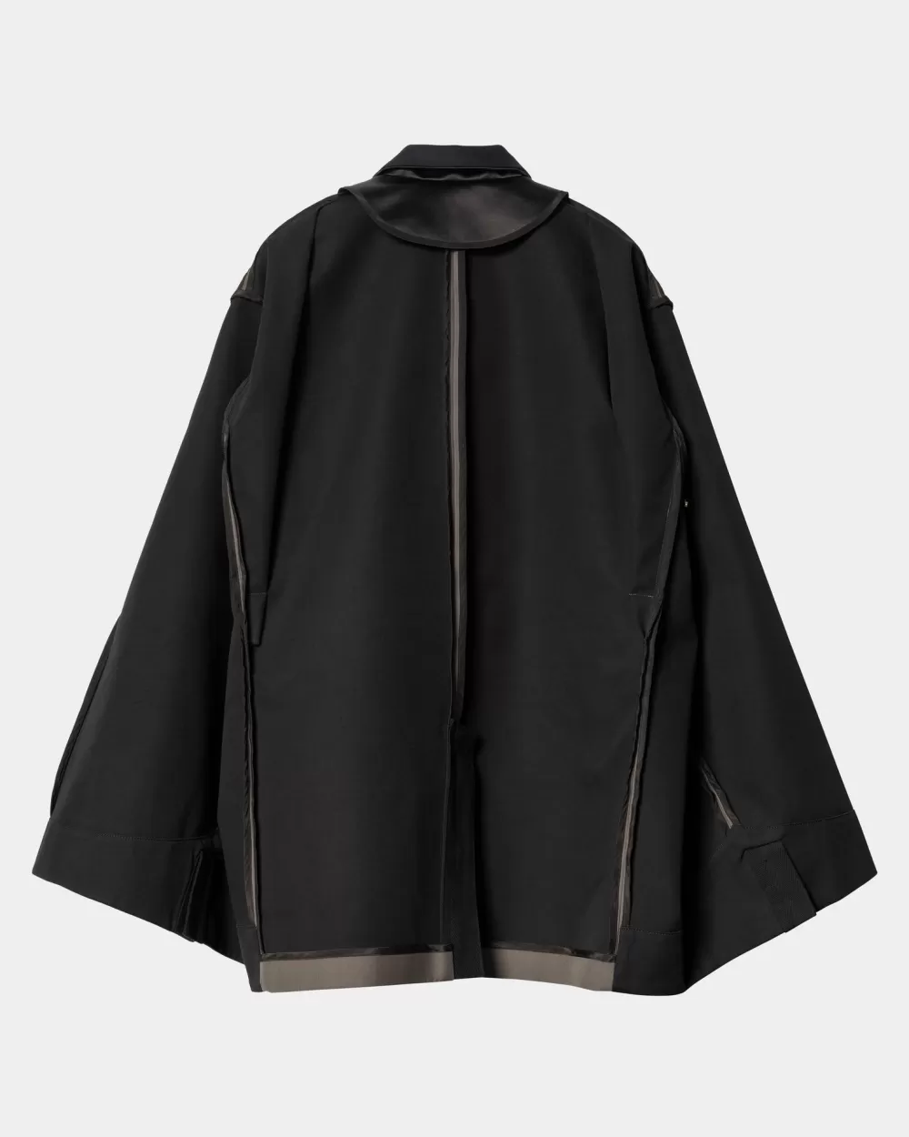 Sale Sacai X Suiting Bonding-Jack Voor Dames | Taupe Vrouwen Jassen