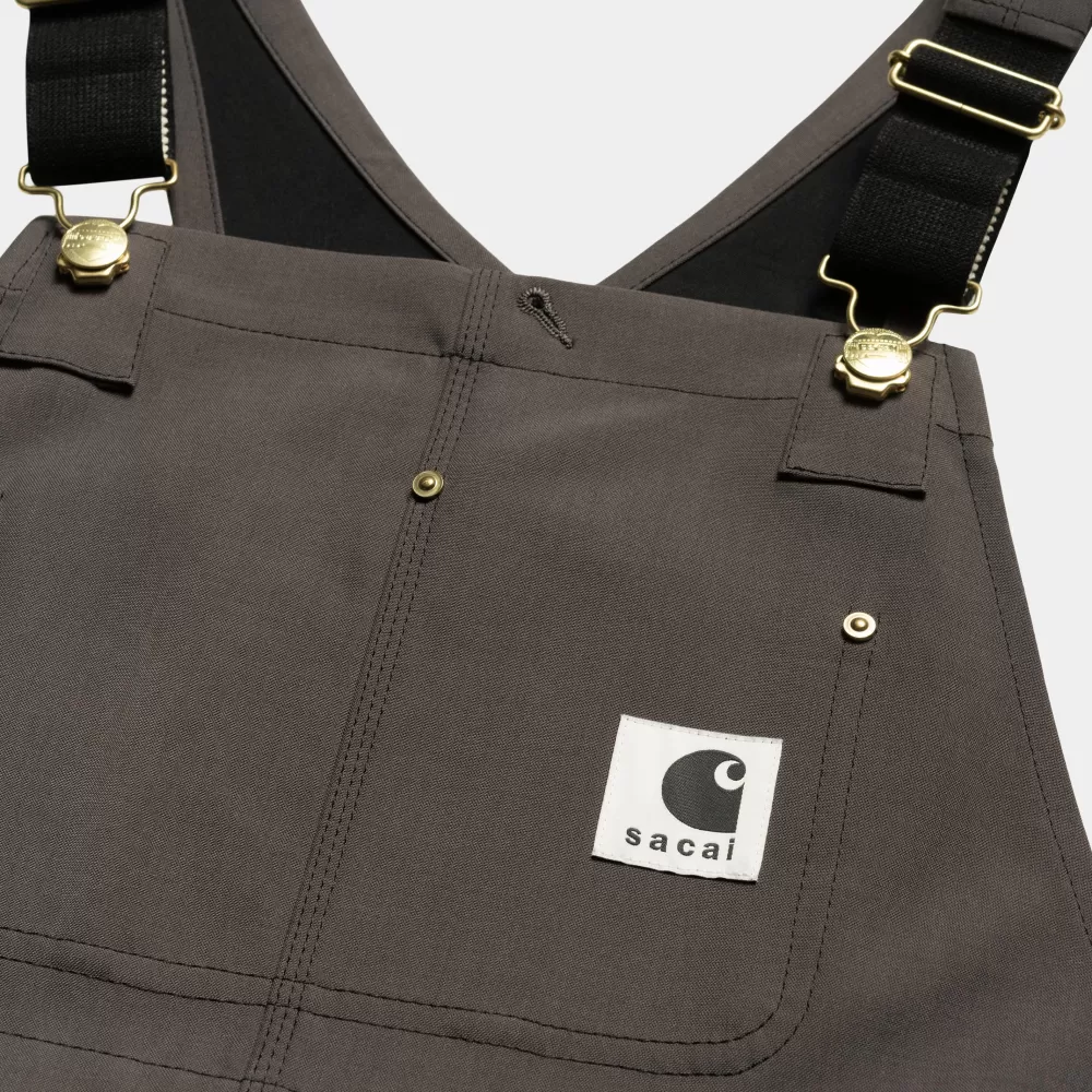 Outlet Sacai X Suiting Bonding-Jurk Voor Dames | Taupe Vrouwen Jurken En Rokken