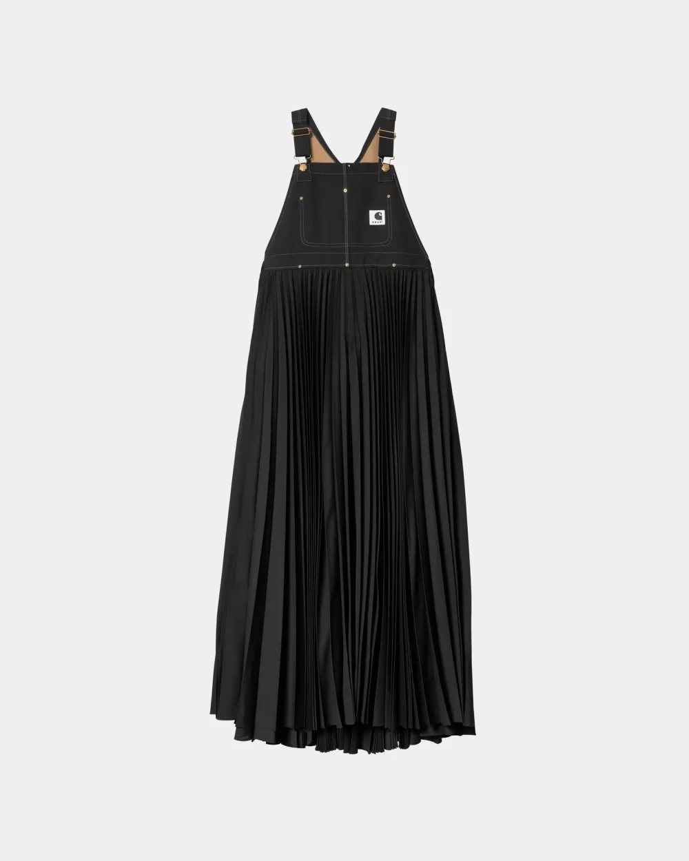 New Sacai X Suiting Bonding-Jurk Voor Dames | Zwart Vrouwen Jurken En Rokken