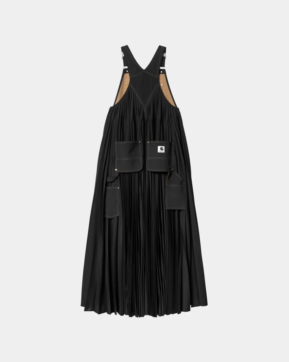 New Sacai X Suiting Bonding-Jurk Voor Dames | Zwart Vrouwen Jurken En Rokken