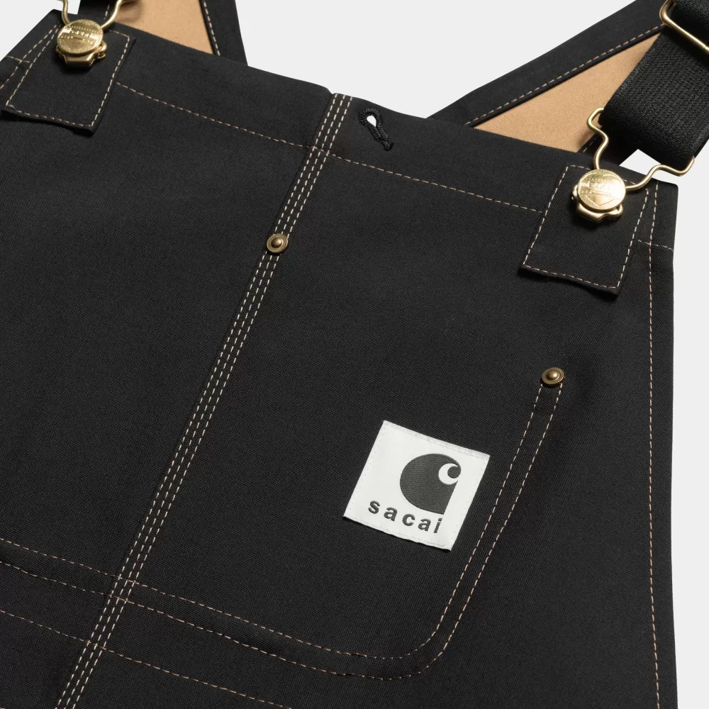 New Sacai X Suiting Bonding-Jurk Voor Dames | Zwart Vrouwen Jurken En Rokken